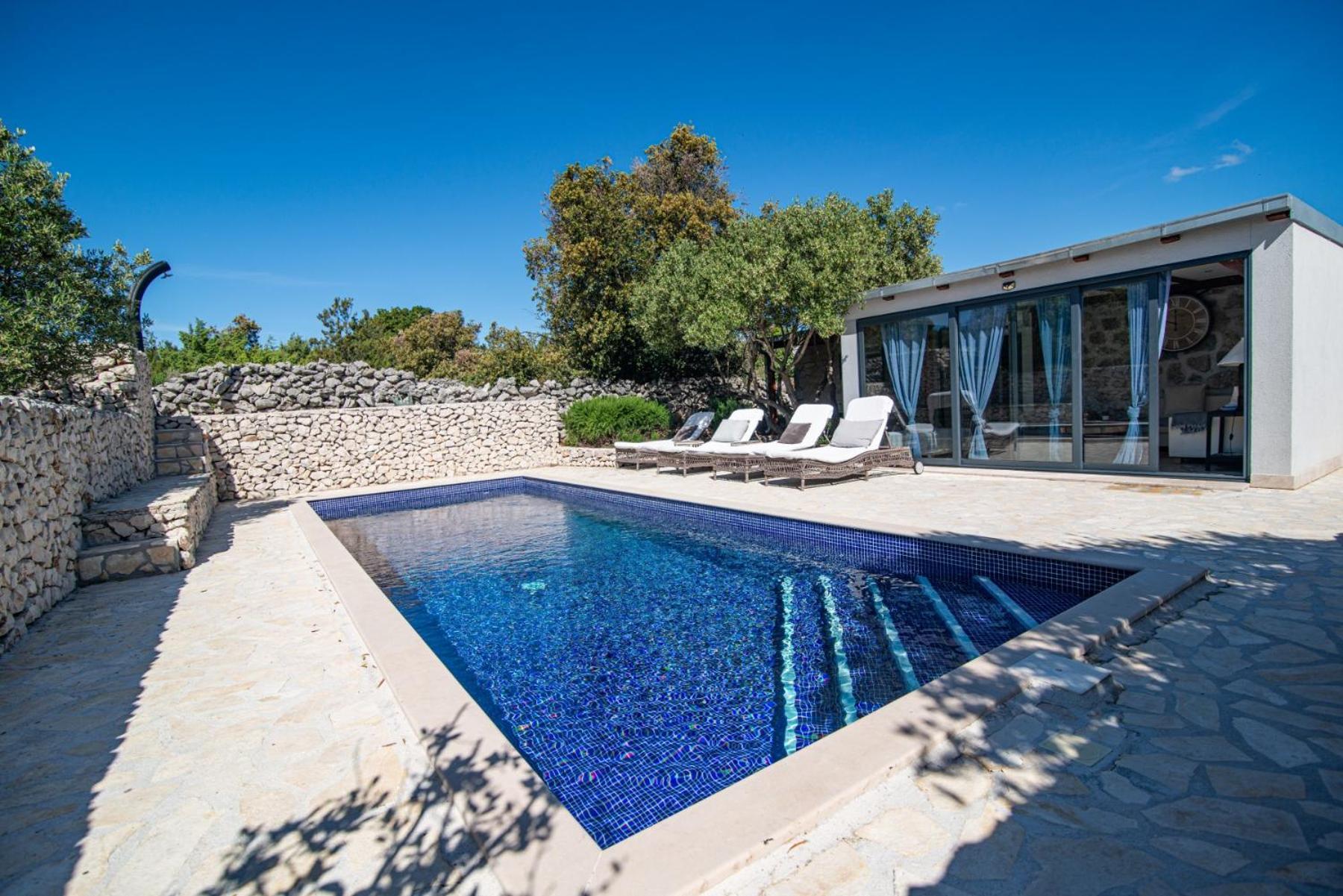 Private Cottage In Olive Grove With Heated Pool Vinišće Εξωτερικό φωτογραφία